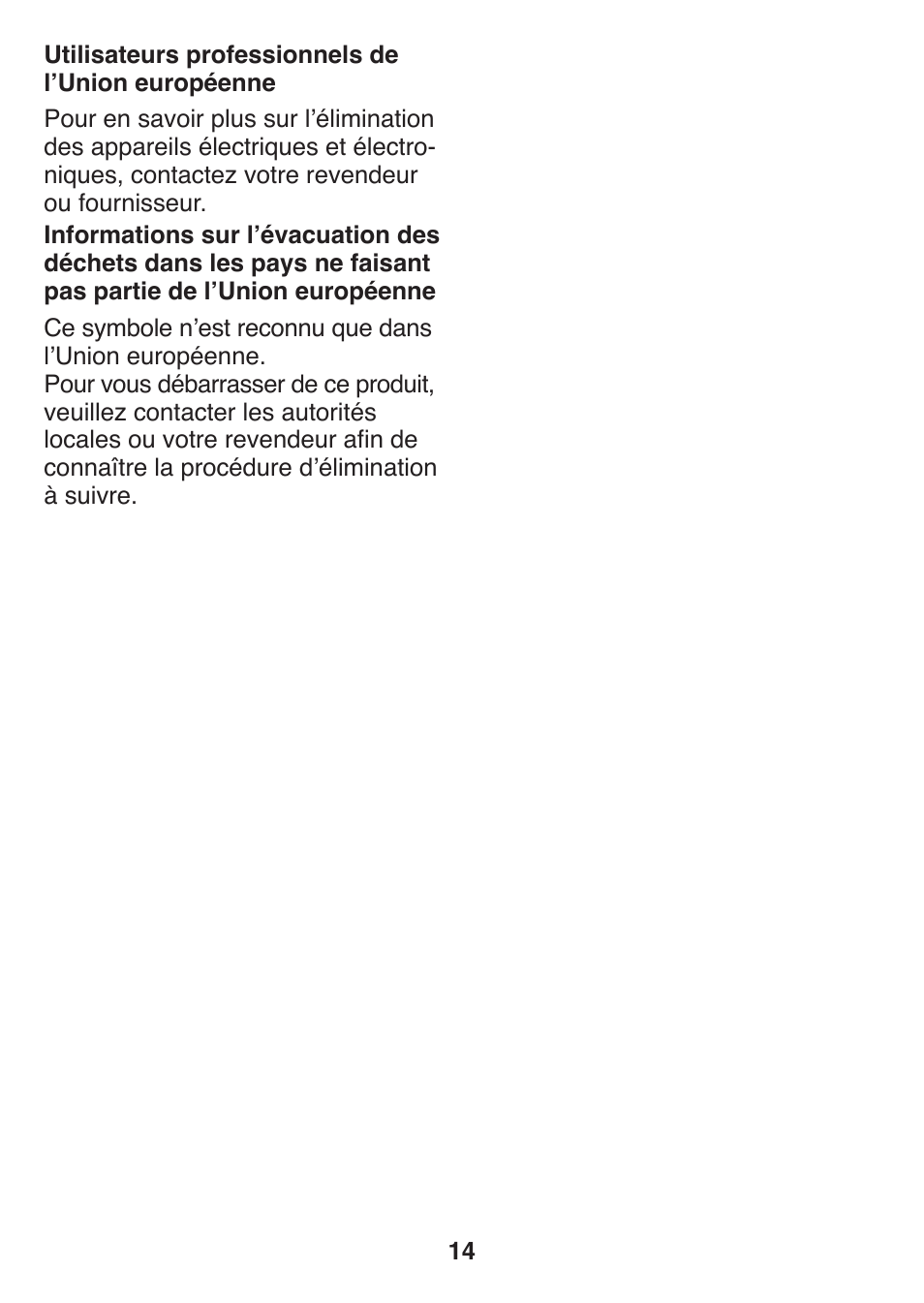 Panasonic ES2401 User Manual | Page 14 / 64