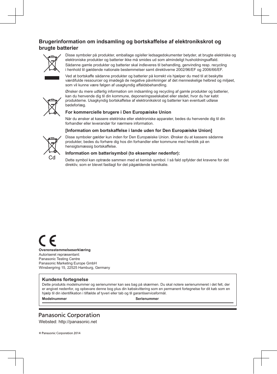 Panasonic TX32A400E User Manual | Page 100 / 302