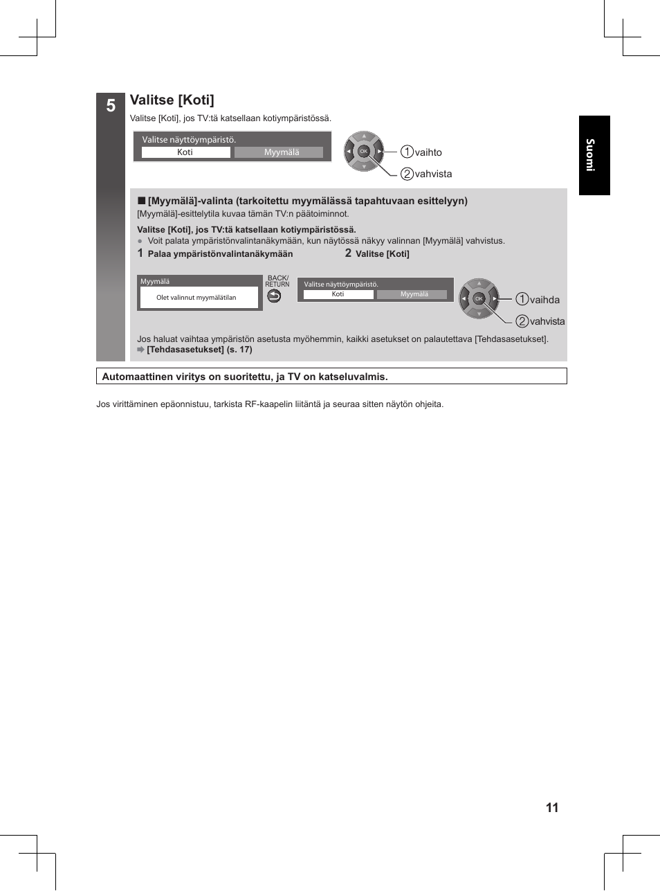 Valitse [koti | Panasonic TX32A400E User Manual | Page 111 / 302