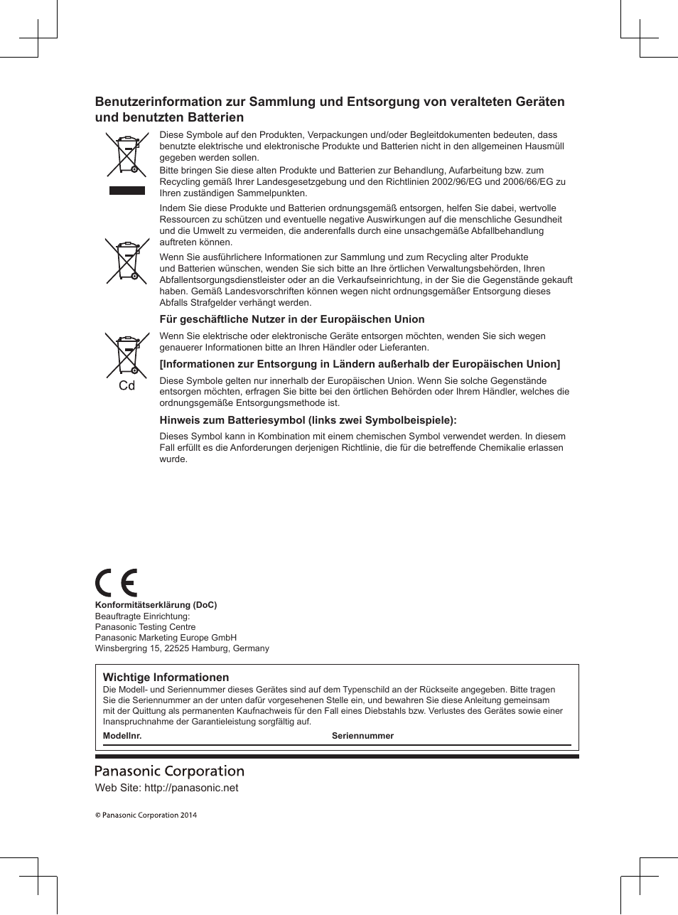 Panasonic TX32A400E User Manual | Page 162 / 302