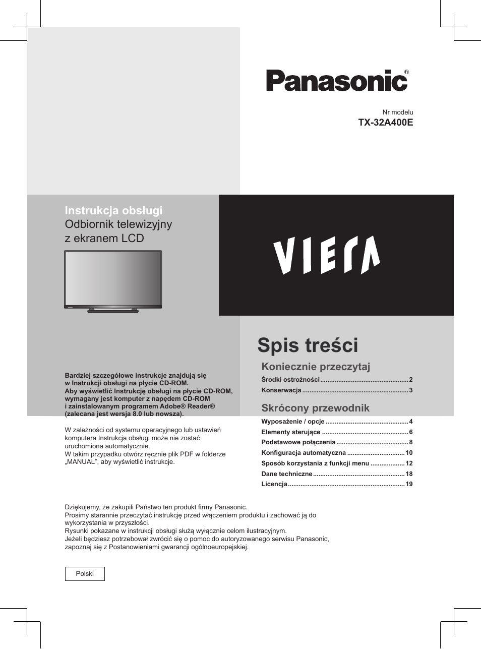 Panasonic TX32A400E User Manual | Page 223 / 302