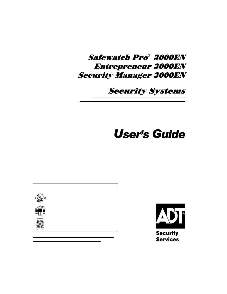 ADT Security Services K5309V2 User Manual | 57 pages