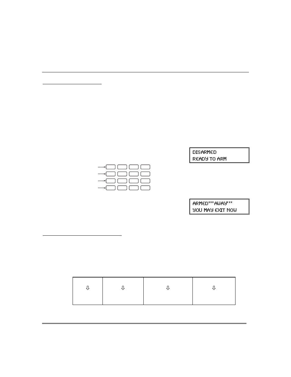 Uplqjwkh6\vwhp, 6lqjoh%xwwrq$uplqj, 6lqjoh%xwwrq´6whsµ$uplqj | ADT Security Services K5309V2 User Manual | Page 16 / 57