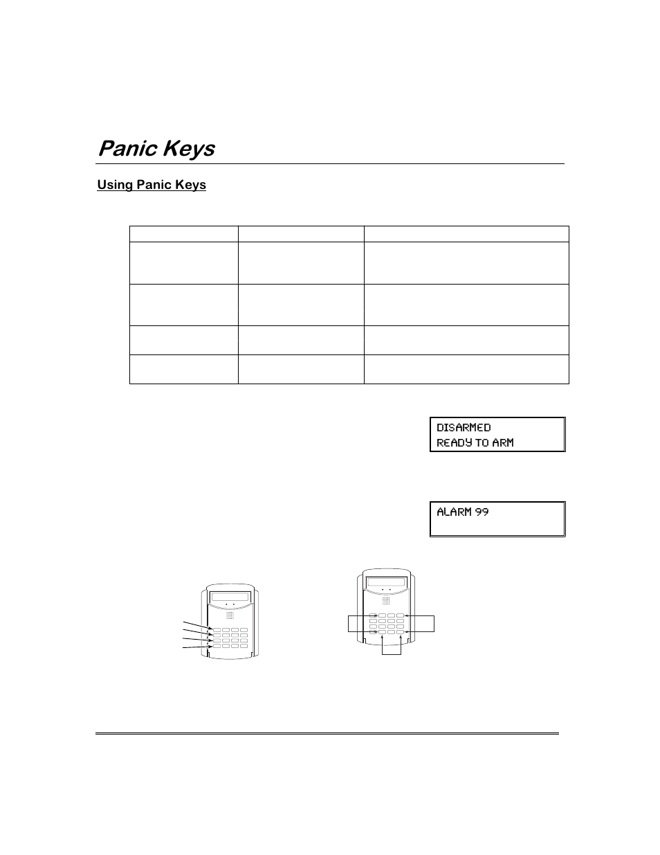 3dqlf.h\v, 8vlqj3dqlf.h\v | ADT Security Services 3000 User Manual | Page 22 / 56