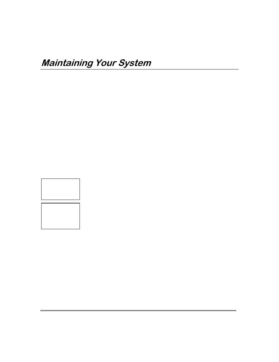 0dlqwdlqlqj<rxu6\vwhp | ADT Security Services 3000 User Manual | Page 40 / 56