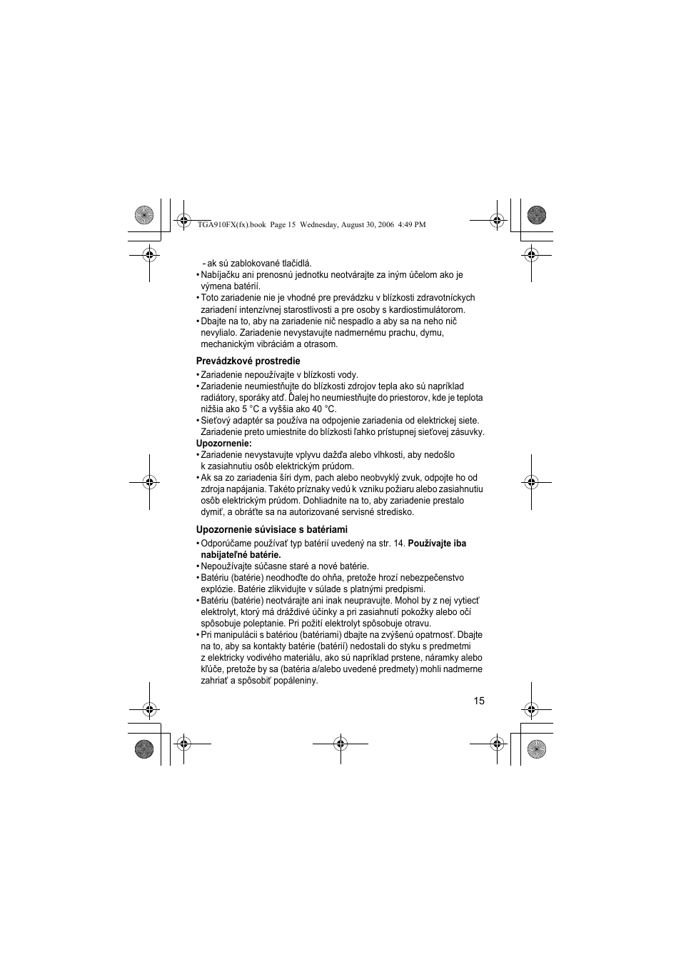 Panasonic KXTGA910FX User Manual | Page 15 / 36