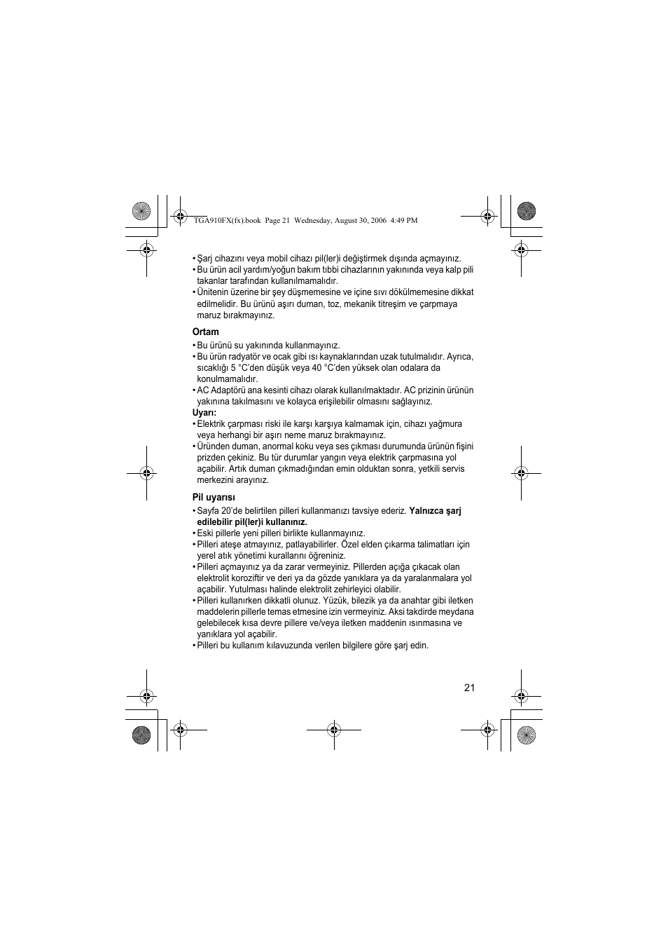 Panasonic KXTGA910FX User Manual | Page 21 / 36