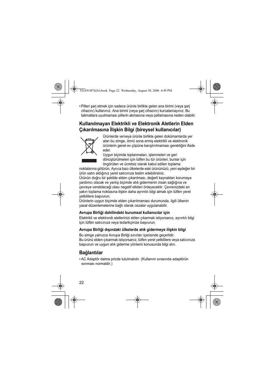 Panasonic KXTGA910FX User Manual | Page 22 / 36