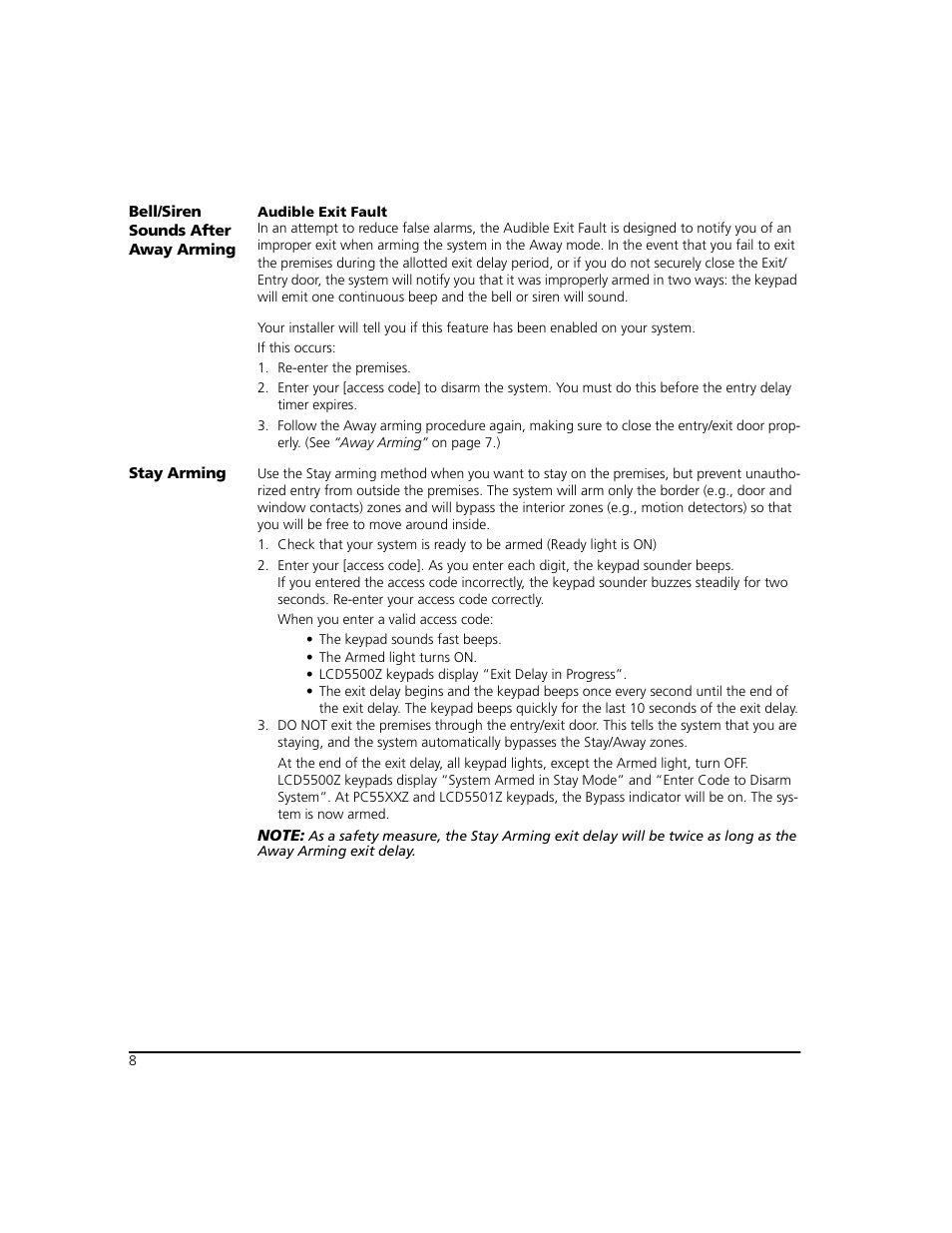 ADT Security Services Power 864 User Manual | Page 12 / 36