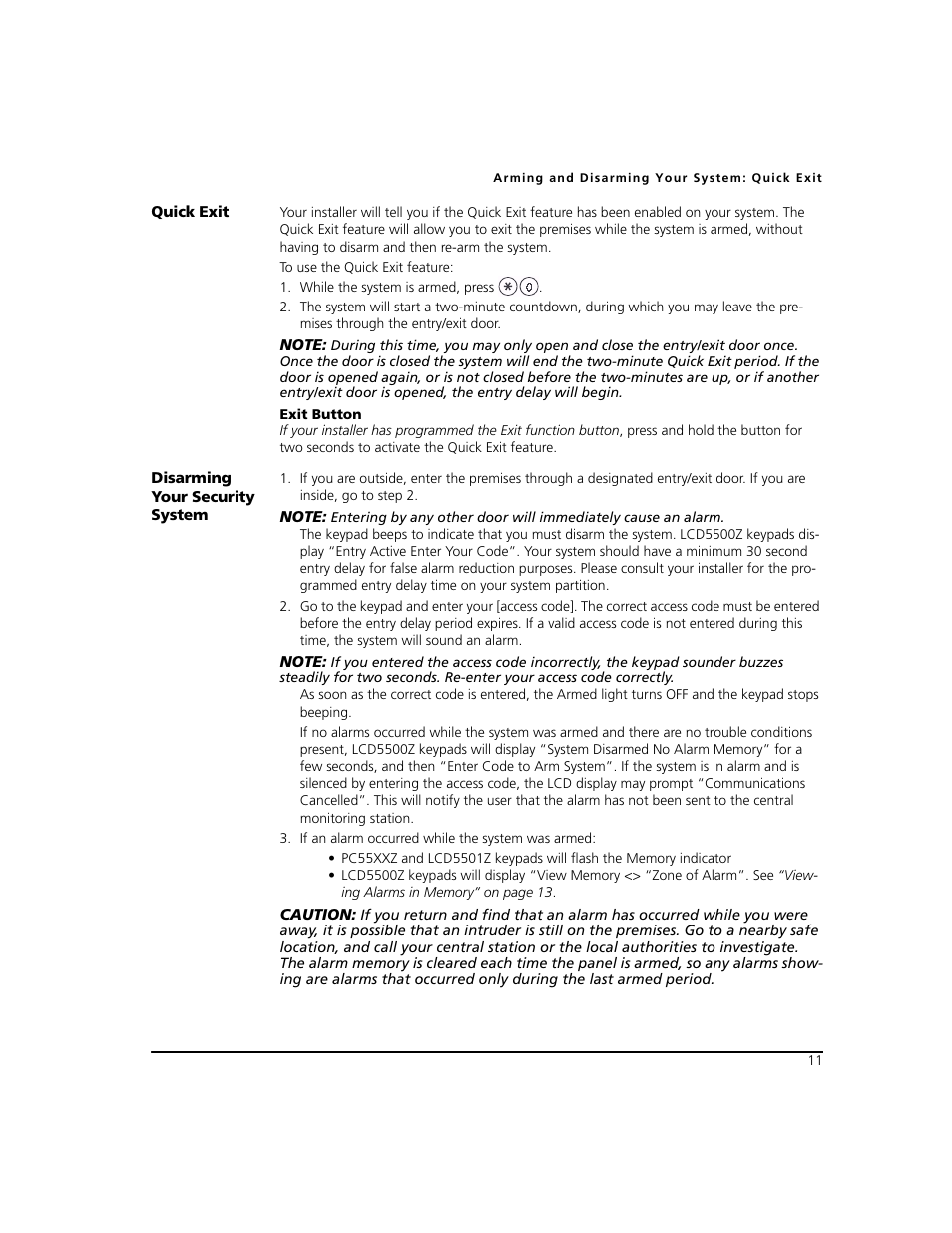 ADT Security Services Power 864 User Manual | Page 15 / 36