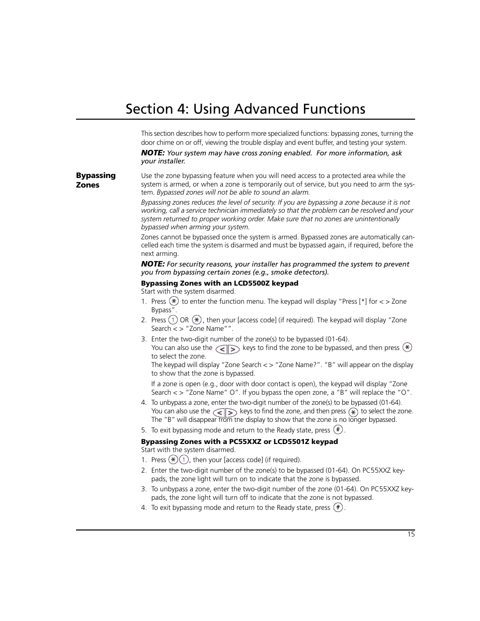ADT Security Services Power 864 User Manual | Page 19 / 36