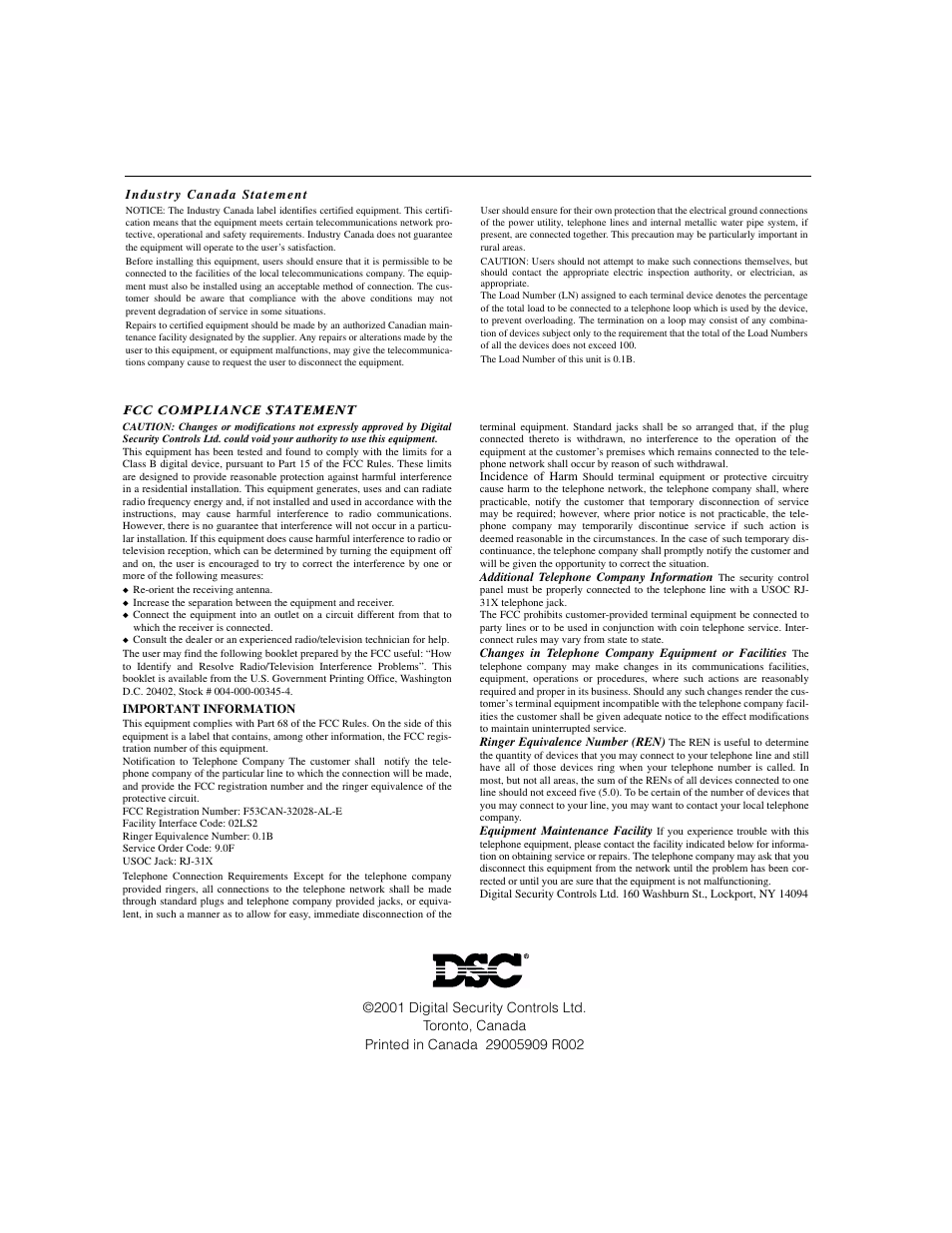 ADT Security Services Power 864 User Manual | Page 36 / 36