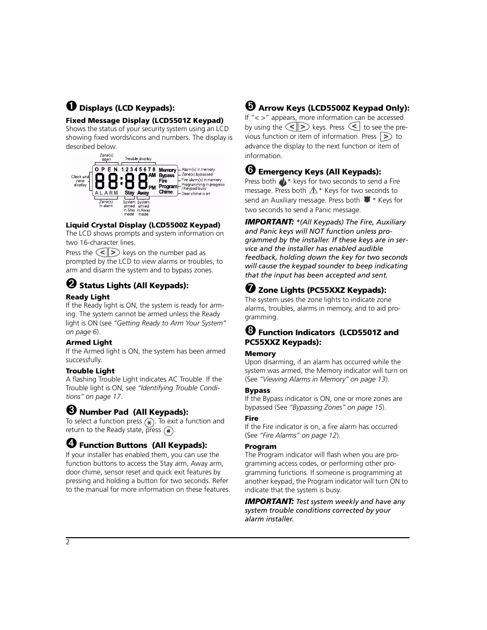 ADT Security Services Power 864 User Manual | Page 6 / 36