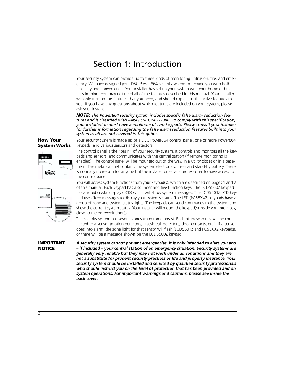 ADT Security Services Power 864 User Manual | Page 8 / 36