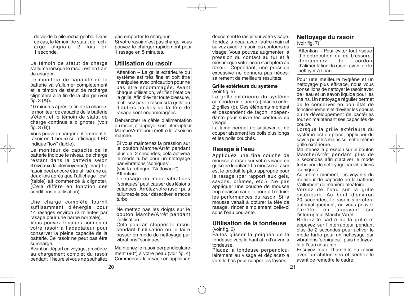 Panasonic ES8807 User Manual | Page 11 / 62