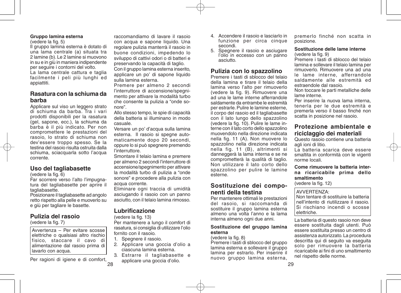 Panasonic ES8807 User Manual | Page 15 / 62