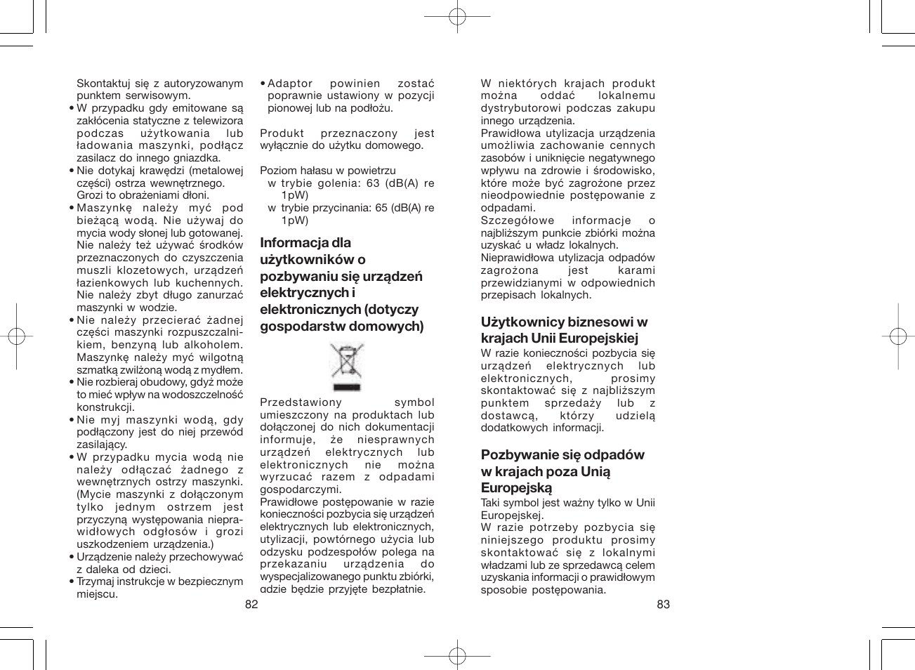 Panasonic ES8807 User Manual | Page 42 / 62