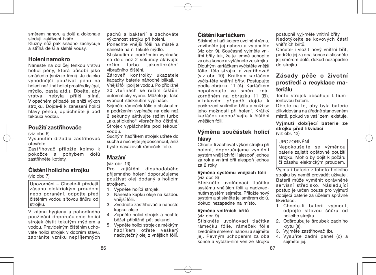 Panasonic ES8807 User Manual | Page 44 / 62