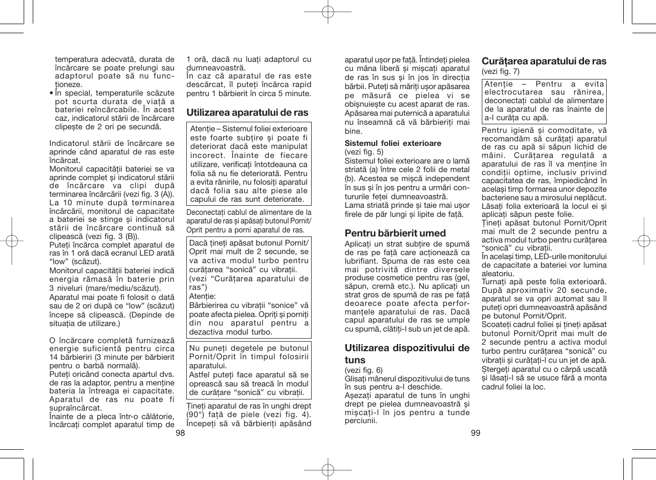 Panasonic ES8807 User Manual | Page 50 / 62