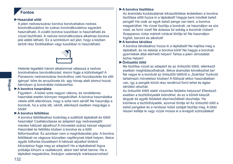 Panasonic ES7058 User Manual | Page 132 / 184