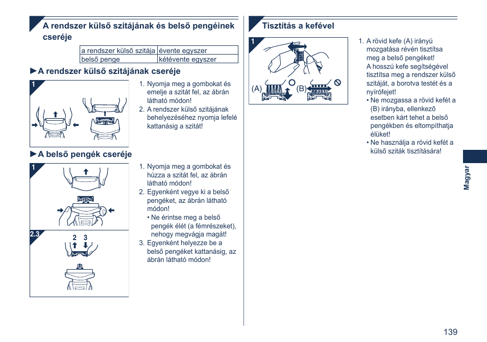 Panasonic ES7058 User Manual | Page 139 / 184