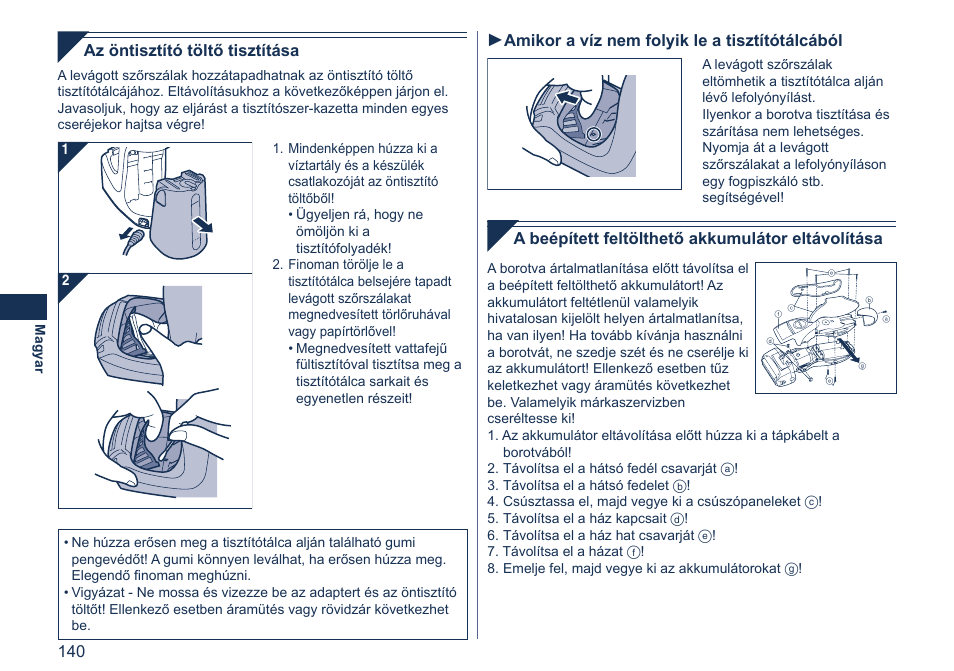 Panasonic ES7058 User Manual | Page 140 / 184