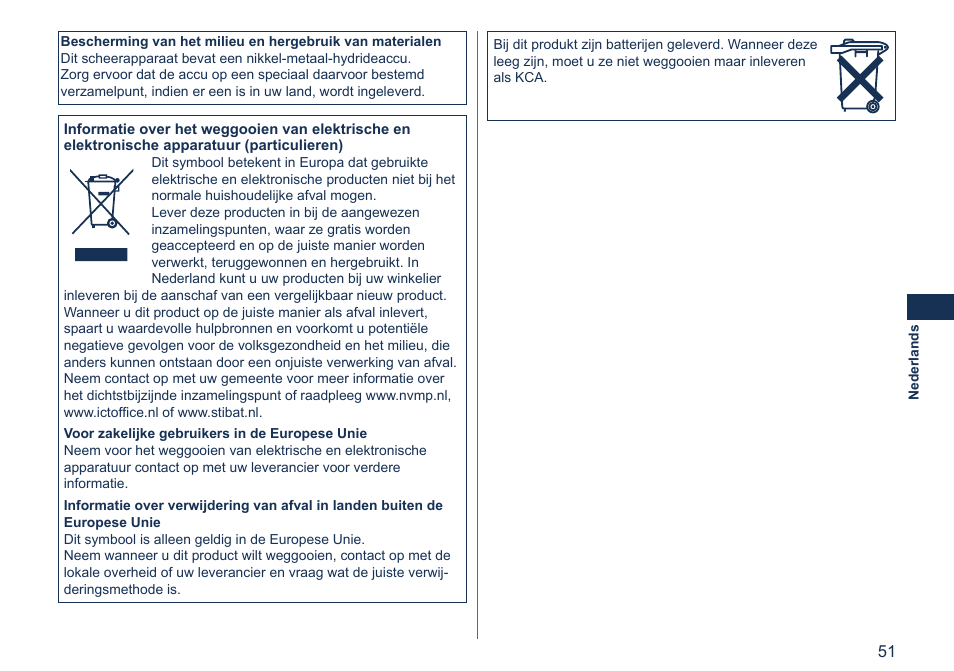 Panasonic ES7058 User Manual | Page 51 / 184
