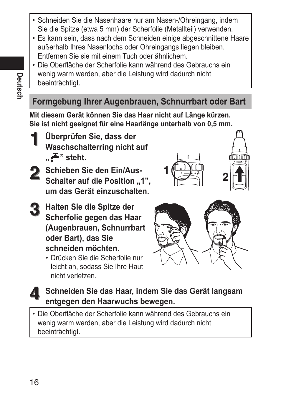 Panasonic ERGN30 User Manual | Page 16 / 160