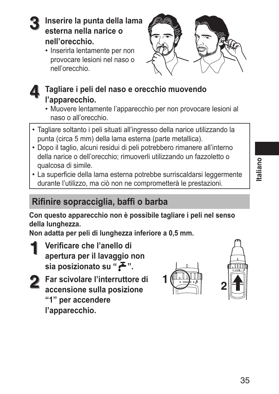 Panasonic ERGN30 User Manual | Page 35 / 160