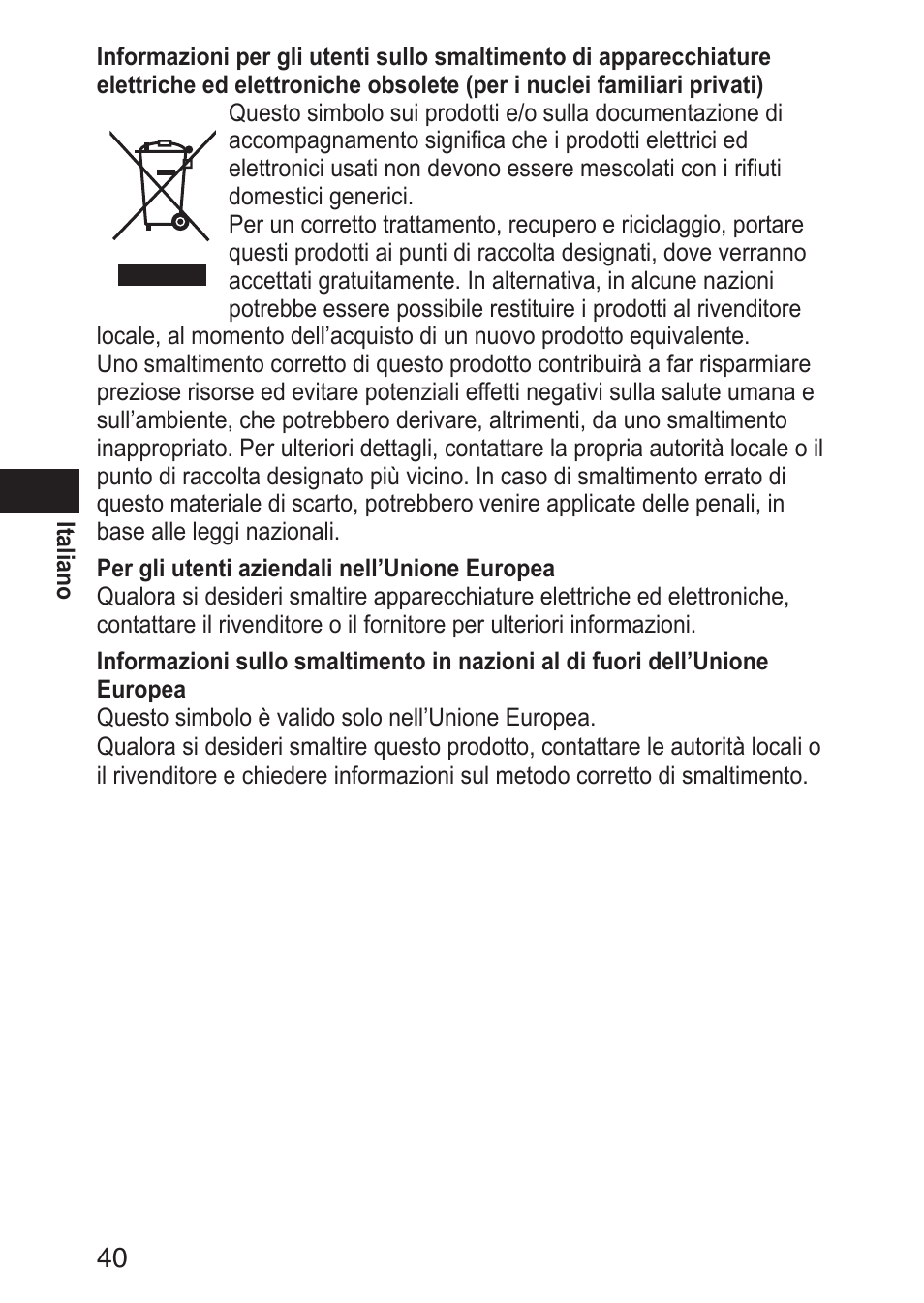 Panasonic ERGN30 User Manual | Page 40 / 160