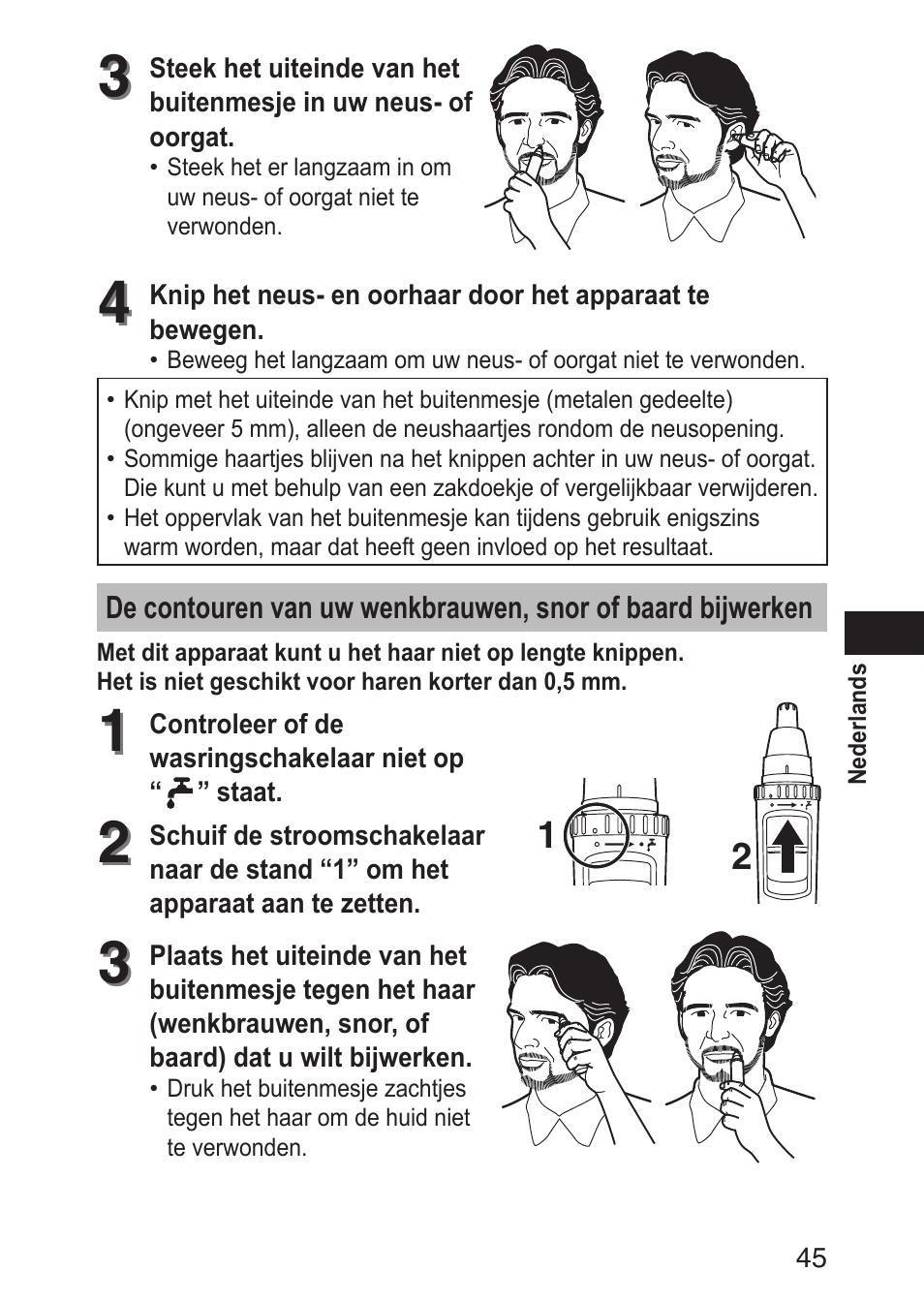 Panasonic ERGN30 User Manual | Page 45 / 160