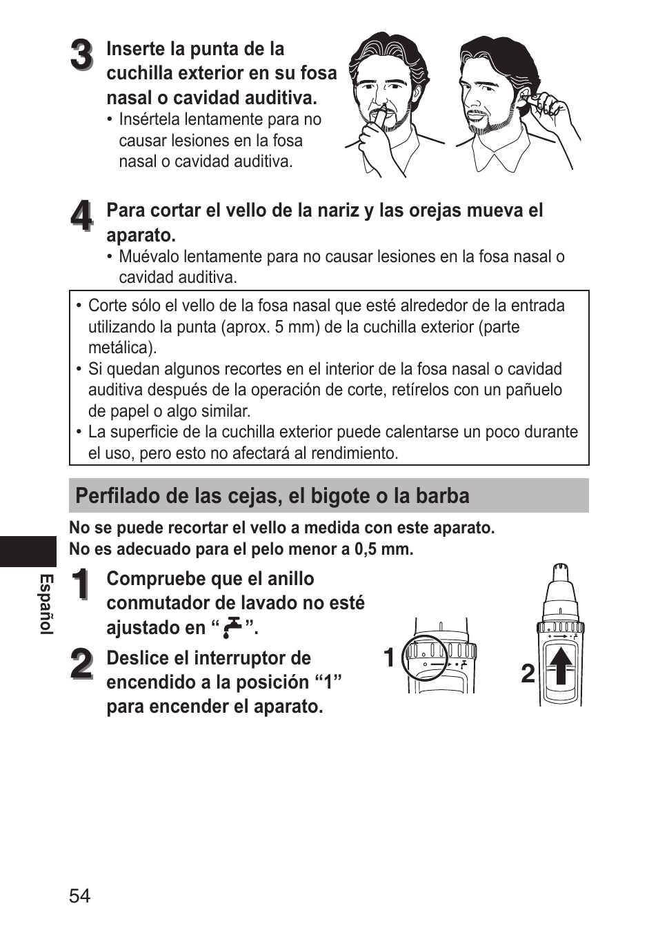 Panasonic ERGN30 User Manual | Page 54 / 160