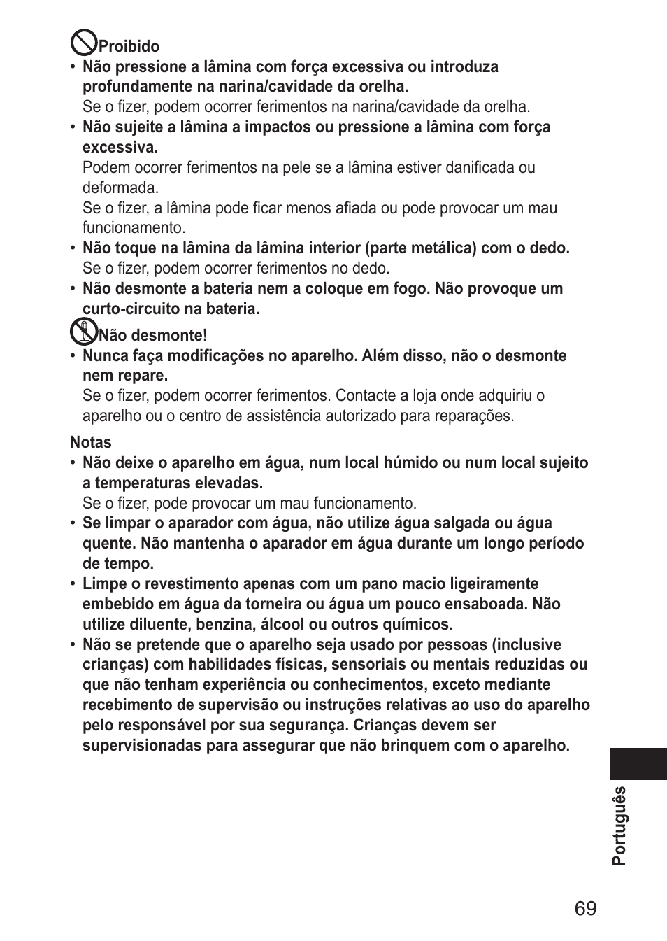 Panasonic ERGN30 User Manual | Page 69 / 160