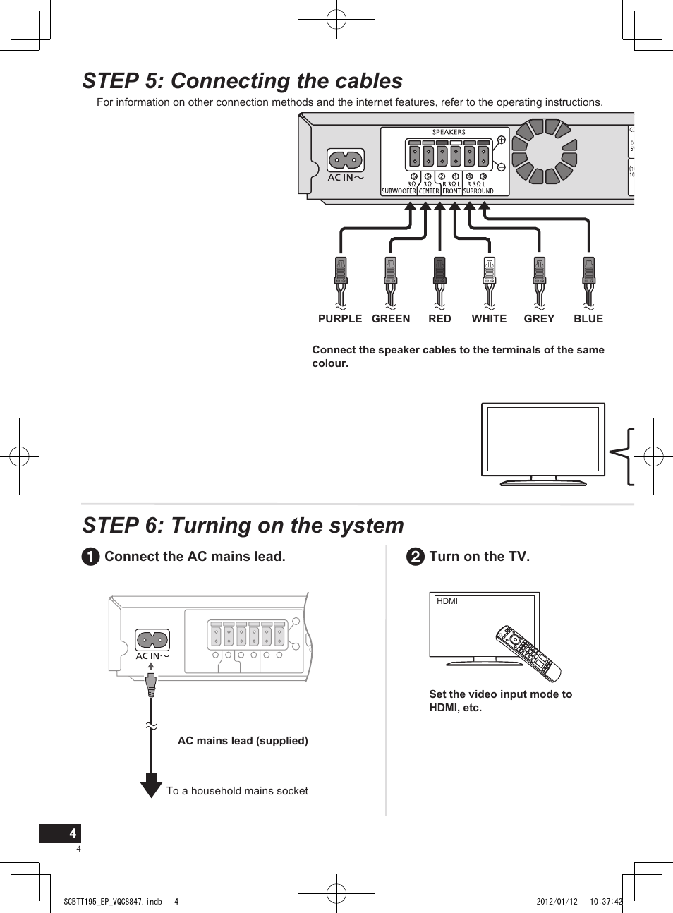 Panasonic SCBTT195EP User Manual | Page 4 / 20