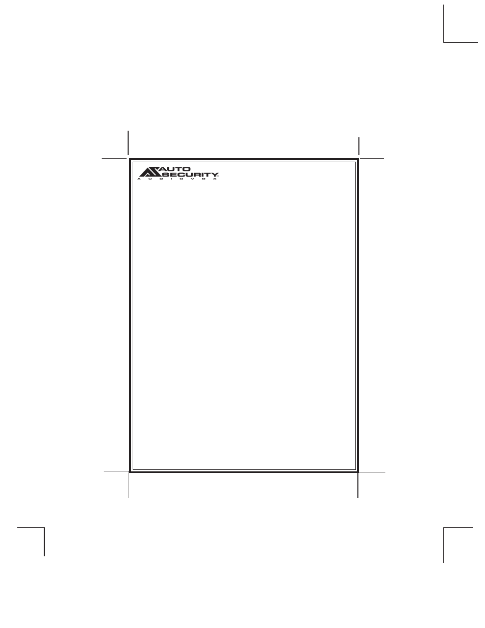 Altech Auto Security 5BCR10P User Manual | 8 pages