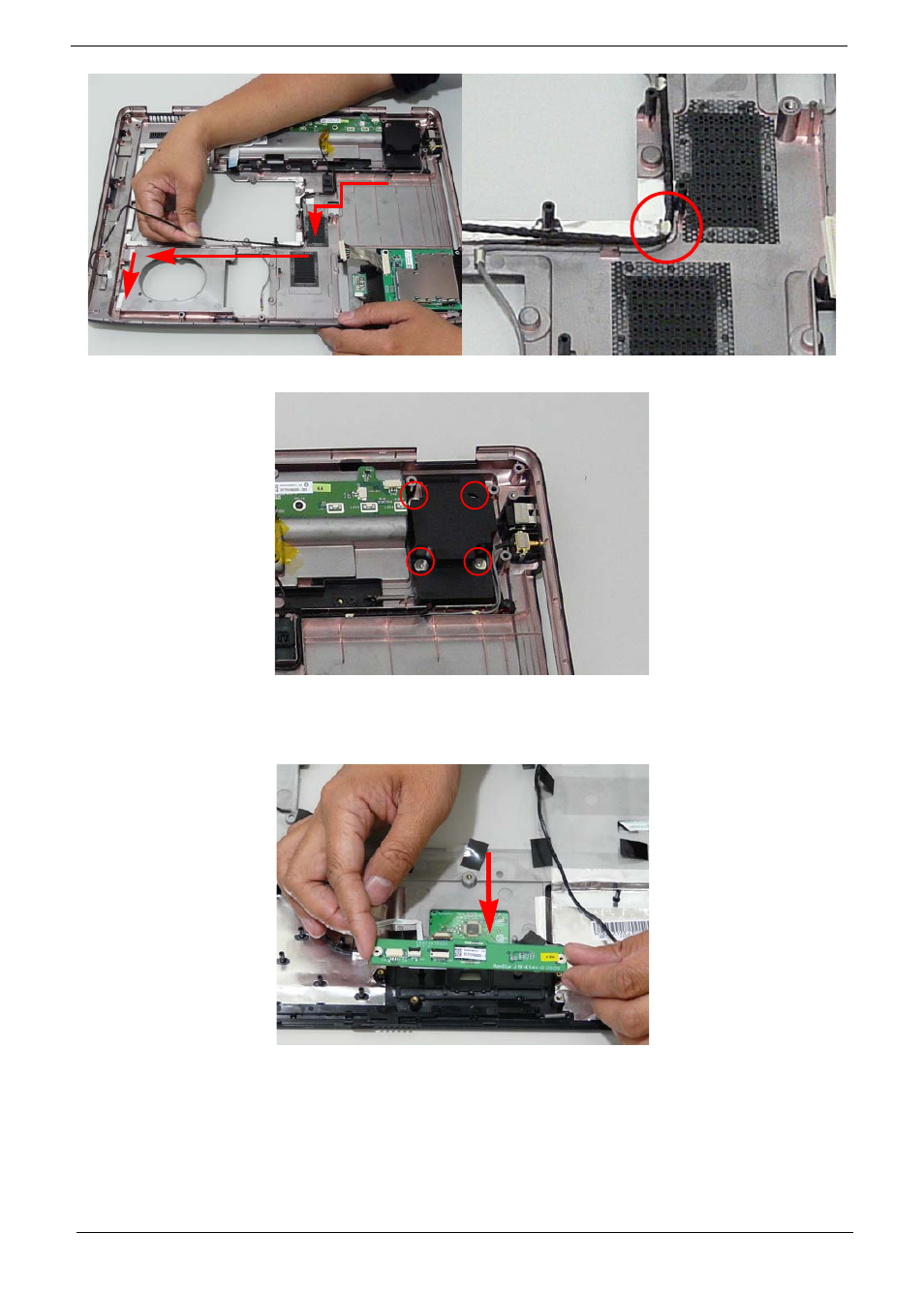 Replacing the finger print reader | Aspire Digital 7730G User Manual | Page 114 / 210