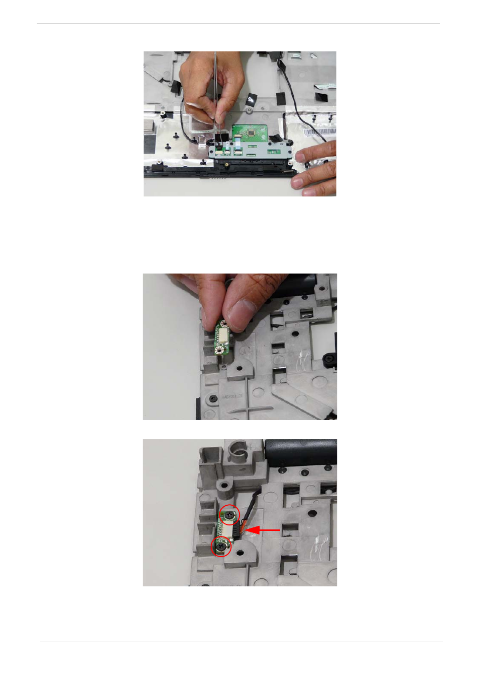 Replacing the ekey module | Aspire Digital 7730G User Manual | Page 116 / 210