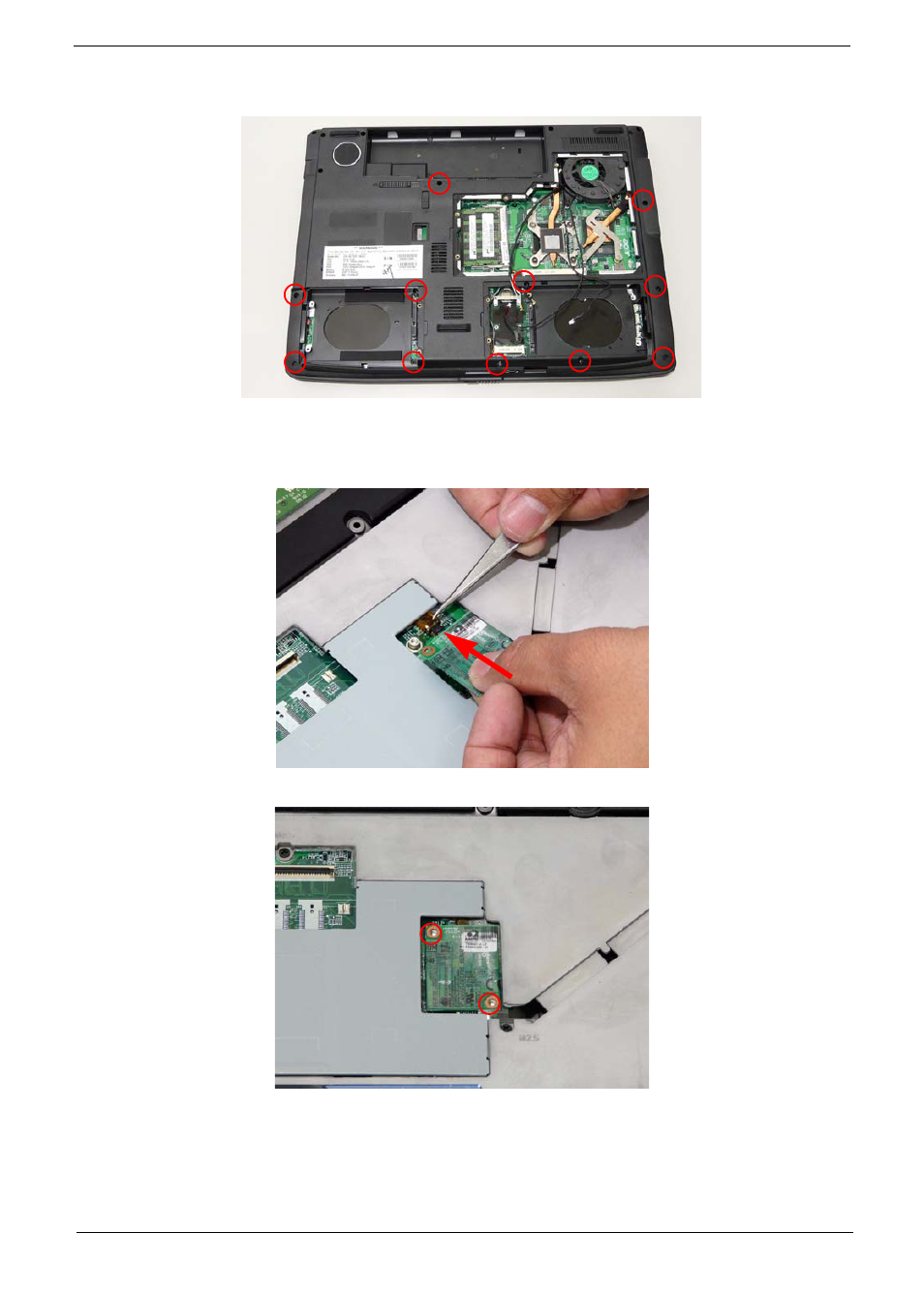 Replacing the modem module | Aspire Digital 7730G User Manual | Page 125 / 210