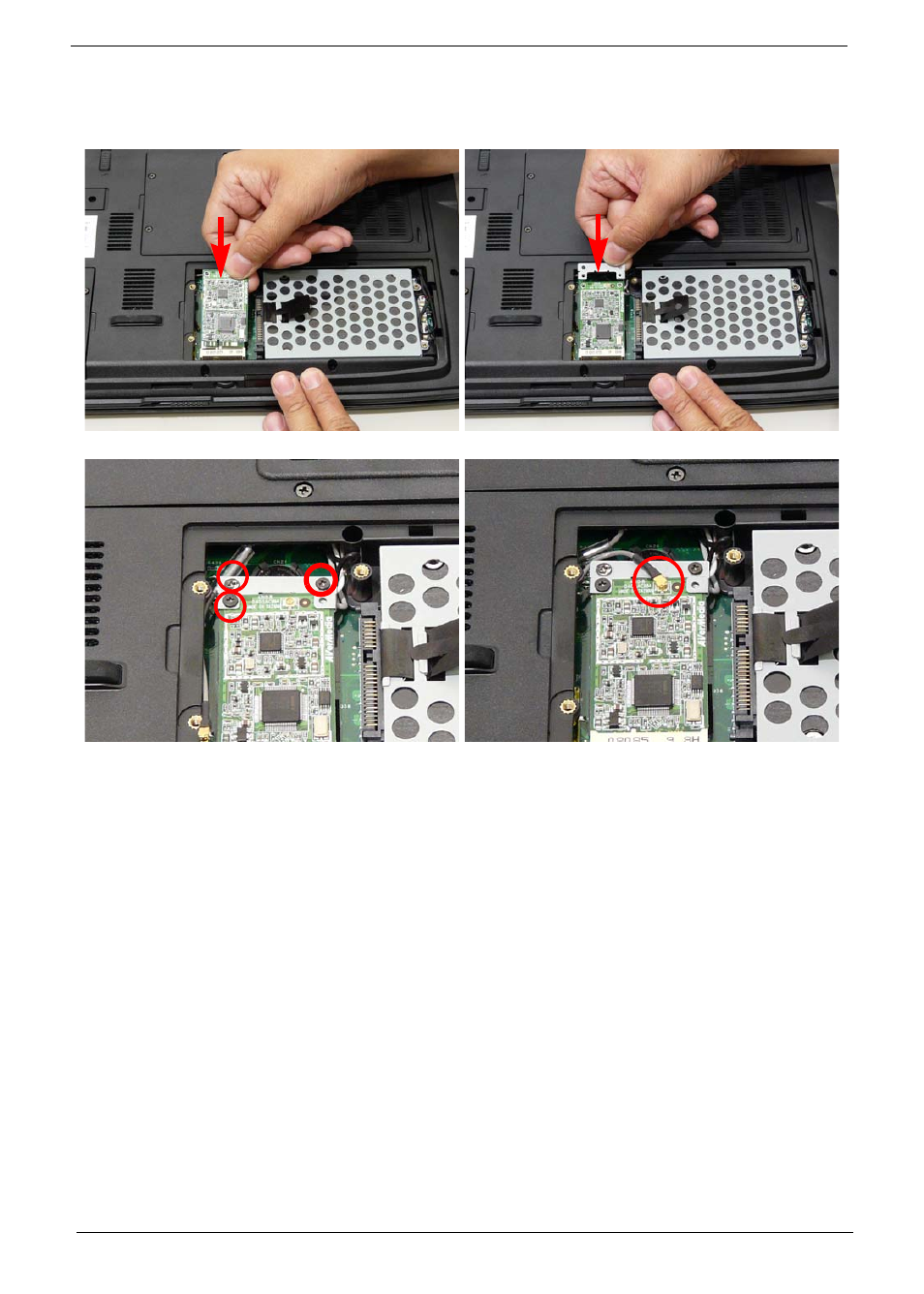 Replacing the tv tuner module | Aspire Digital 7730G User Manual | Page 132 / 210