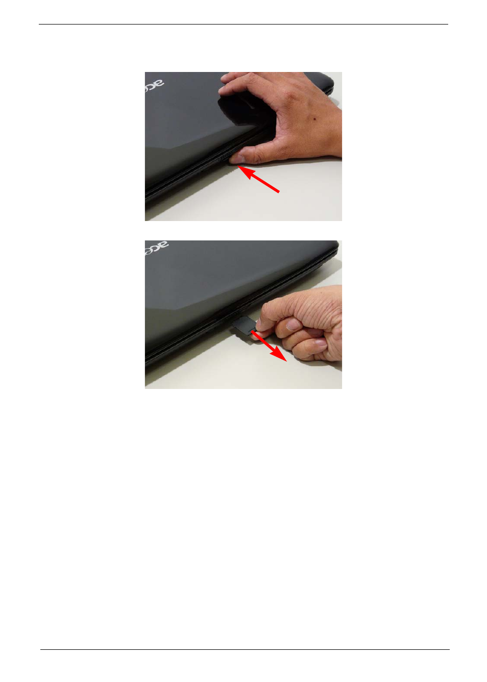 Removing the sd dummy card | Aspire Digital 7730G User Manual | Page 57 / 210