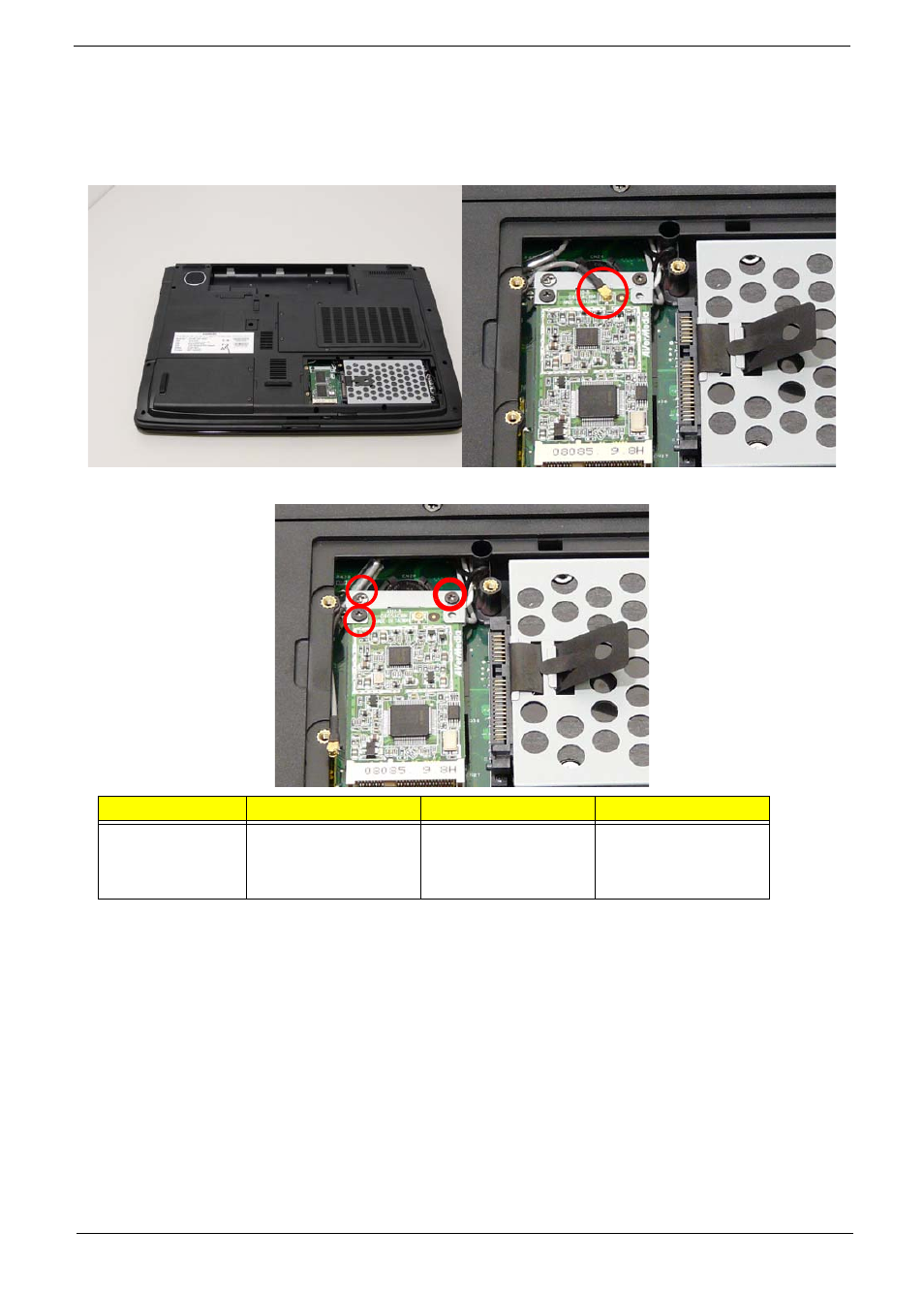 Removing the tv tuner module | Aspire Digital 7730G User Manual | Page 63 / 210