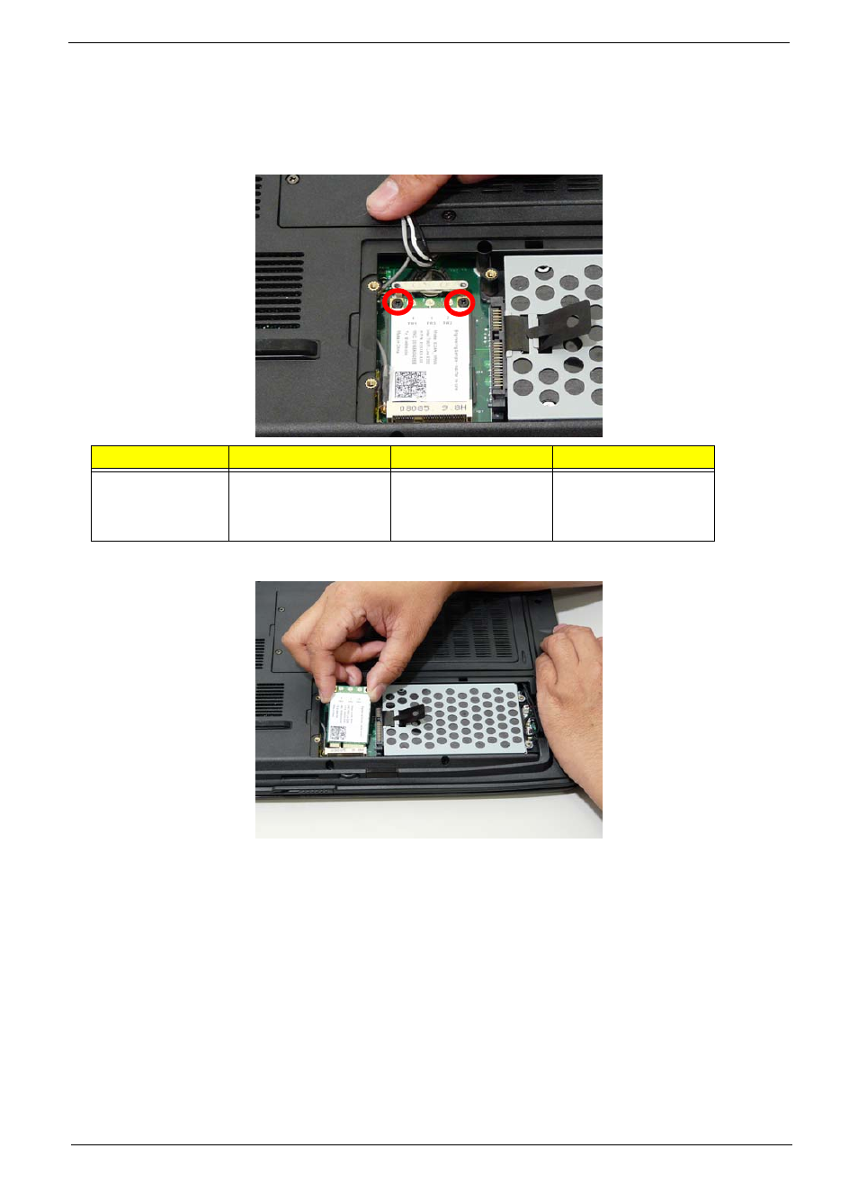 Removing the hard disk drive1 module | Aspire Digital 7730G User Manual | Page 65 / 210