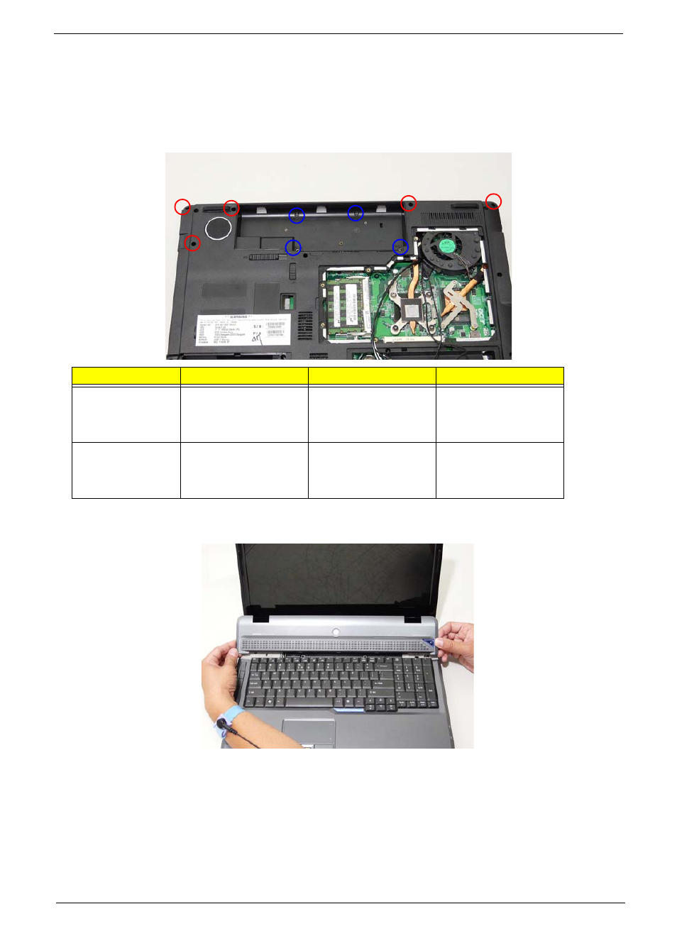 Removing the switch cover | Aspire Digital 7730G User Manual | Page 73 / 210