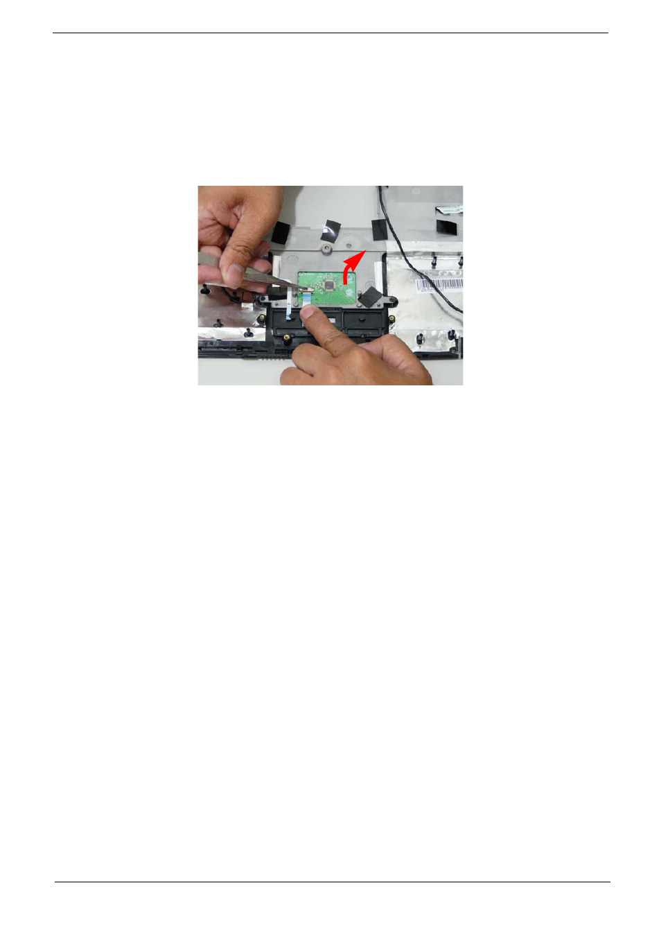 Removing the touch pad | Aspire Digital 7730G User Manual | Page 85 / 210