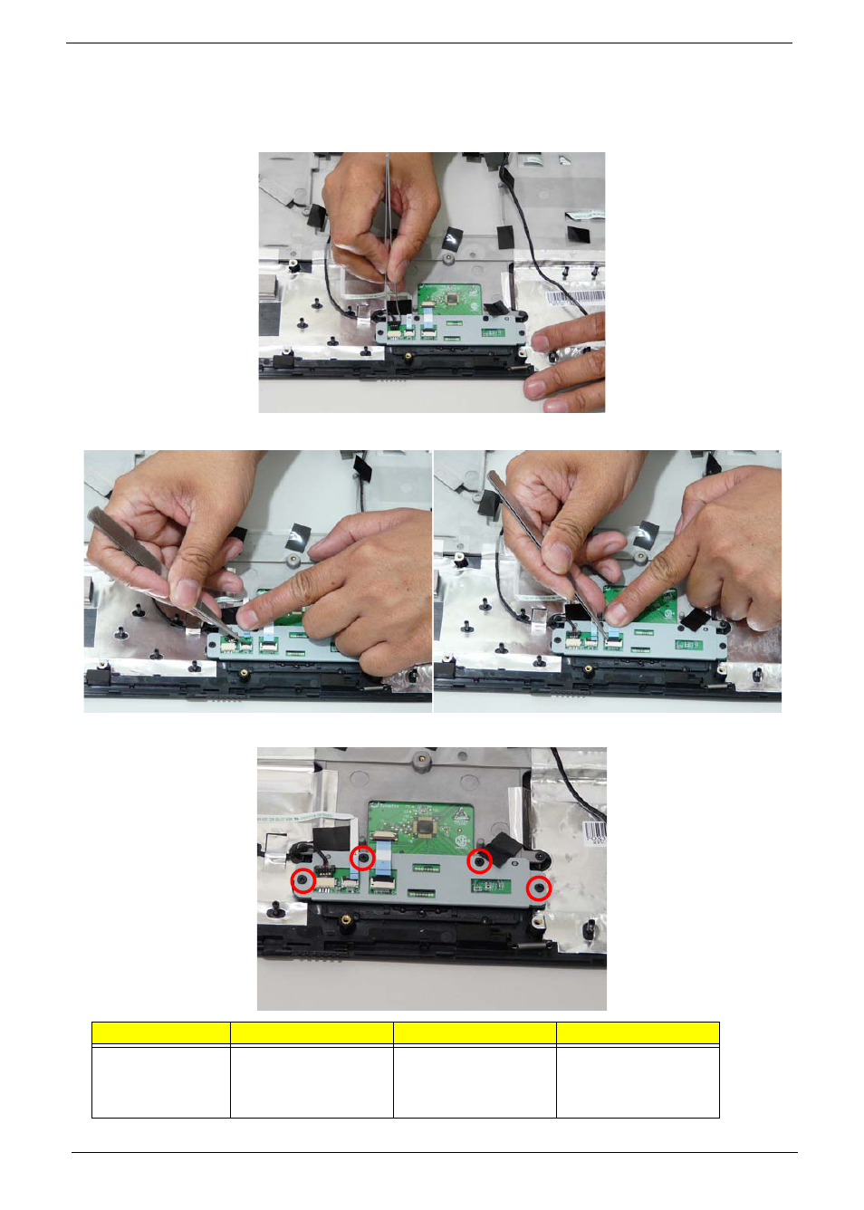Removing the finger print reader | Aspire Digital 7730G User Manual | Page 86 / 210
