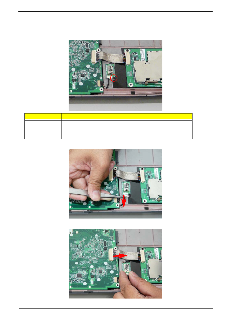 Removing the bluetooth board | Aspire Digital 7730G User Manual | Page 91 / 210