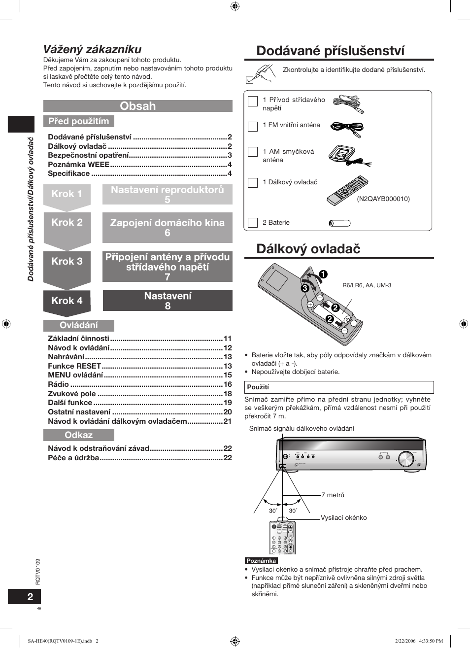 Panasonic SAHE40 User Manual | Page 46 / 68