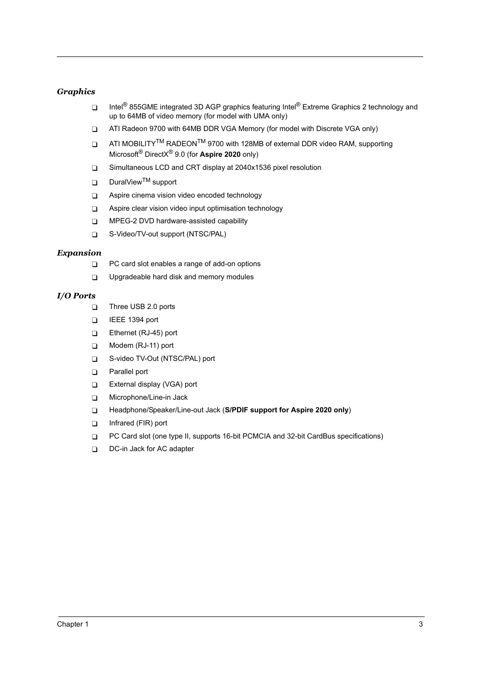 Aspire Digital 2010 User Manual | Page 10 / 128