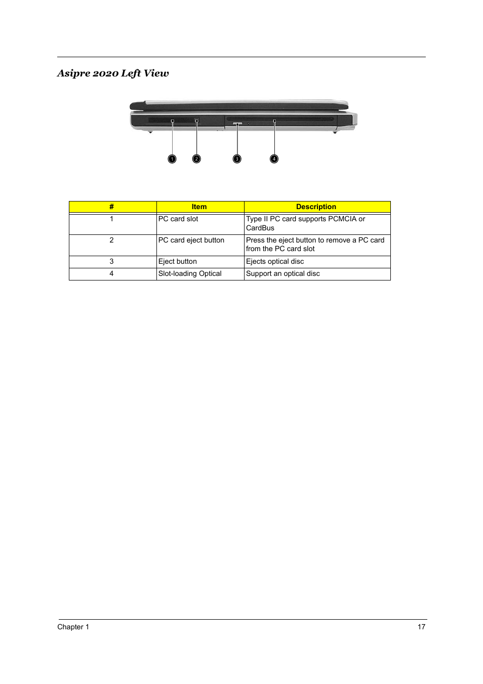 Asipre 2020 left view | Aspire Digital 2010 User Manual | Page 24 / 128