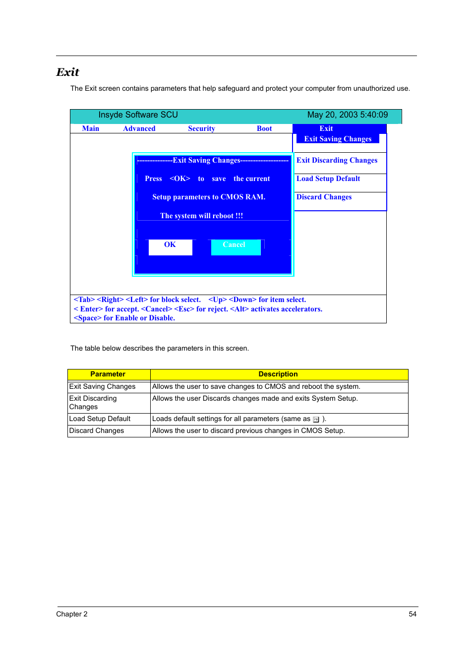 Exit | Aspire Digital 2010 User Manual | Page 61 / 128